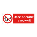 Onze operatie is rookvrij