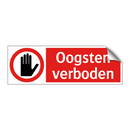 Oogsten verboden