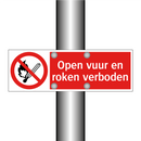 Open vuur en roken verboden