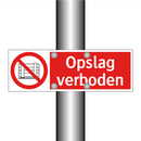 Opslag verboden
