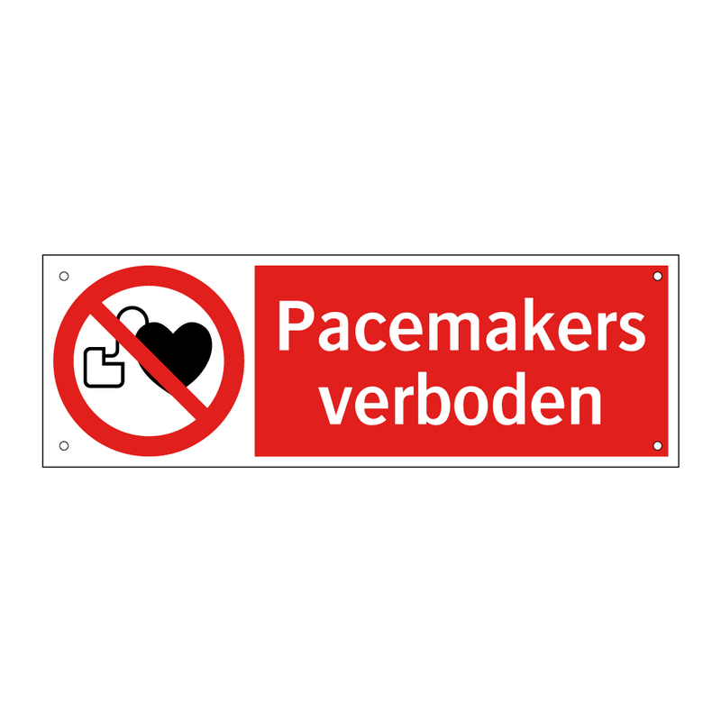 Pacemakers verboden