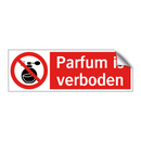 Parfum is verboden