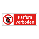 Parfum verboden