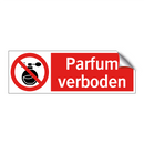 Parfum verboden