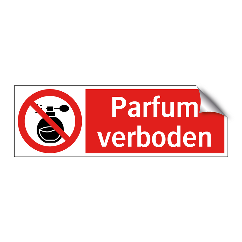 Parfum verboden