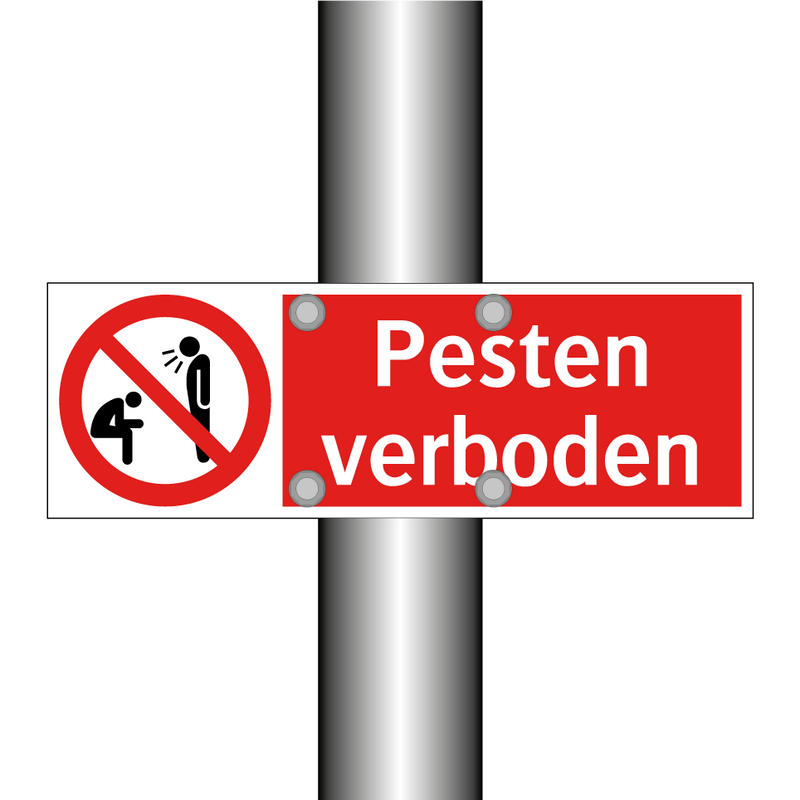 Pesten verboden