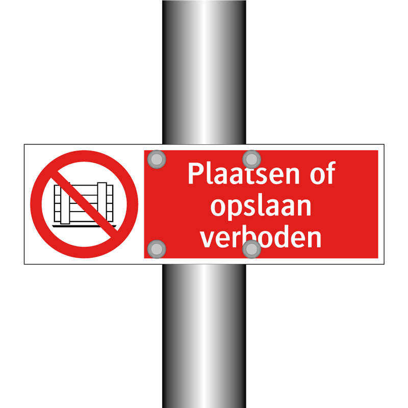 Plaatsen of opslaan verboden