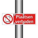 Plaatsen verboden