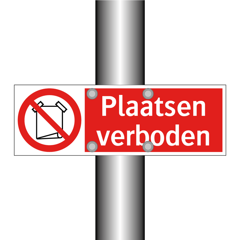 Plaatsen verboden