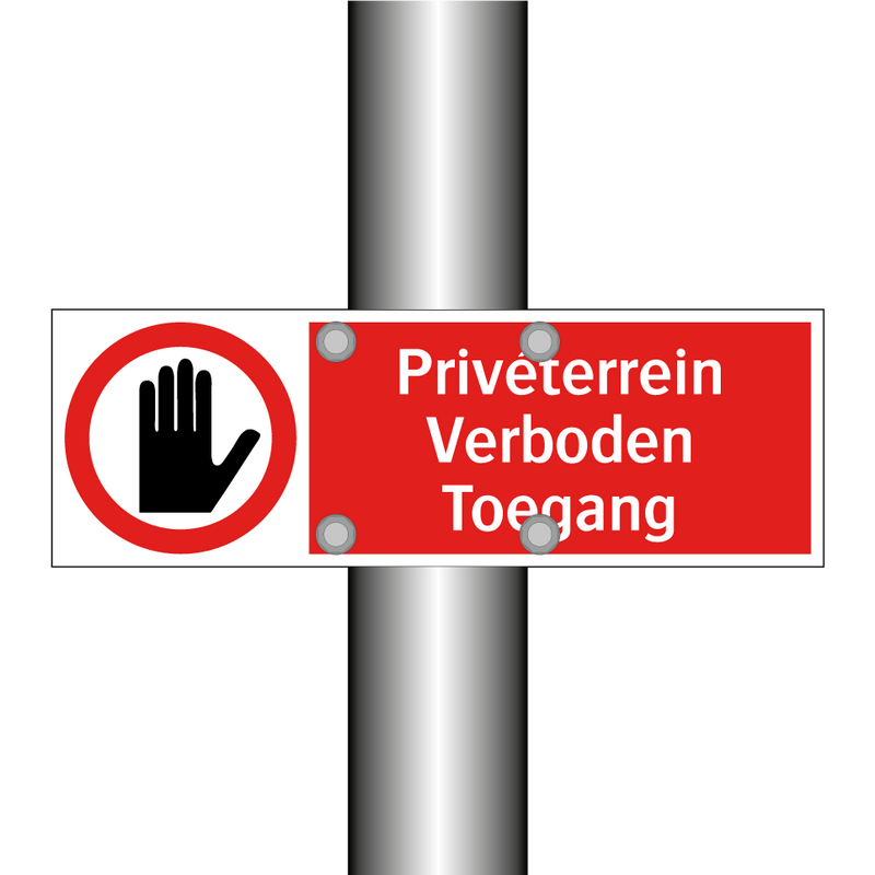 Privéterrein Verboden Toegang