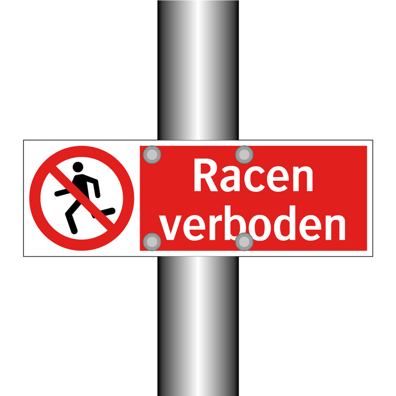 Racen verboden