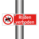 Rijden verboden