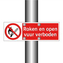 Roken en open vuur verboden