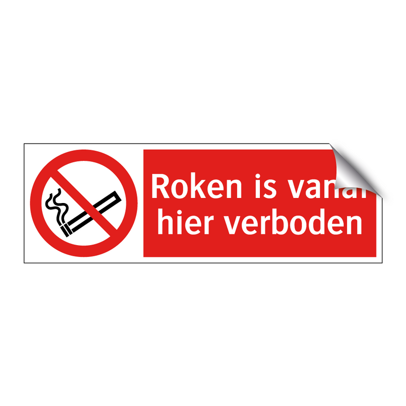 Roken is vanaf hier verboden