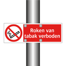 Roken van tabak verboden