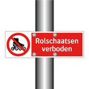 Rolschaatsen verboden