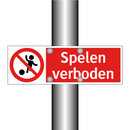 Spelen verboden