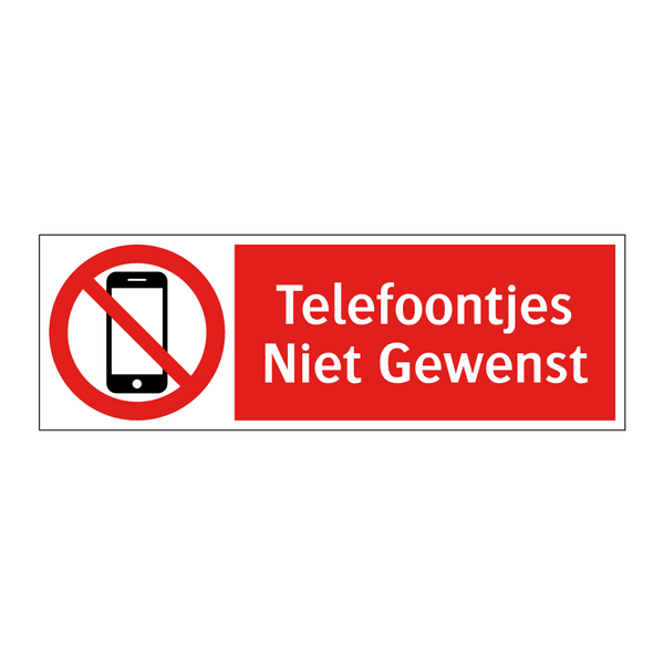 Telefoontjes Niet Gewenst