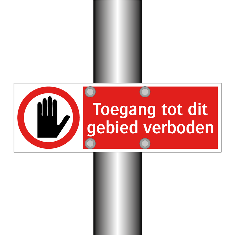 Toegang tot dit gebied verboden