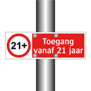Toegang vanaf 21 jaar