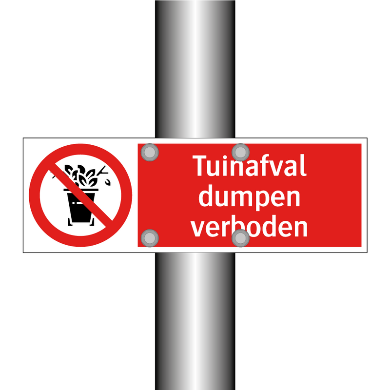 Tuinafval dumpen verboden