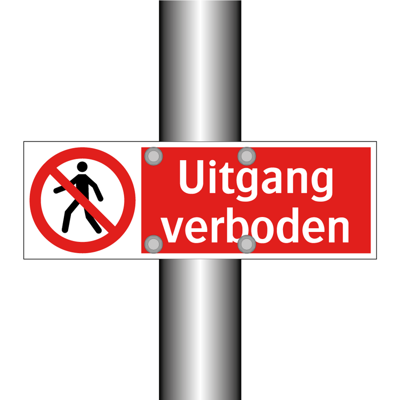 Uitgang verboden