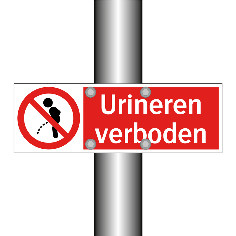 Urineren verboden