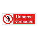 Urineren verboden
