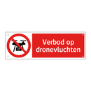 Verbod op dronevluchten