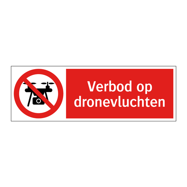 Verbod op dronevluchten