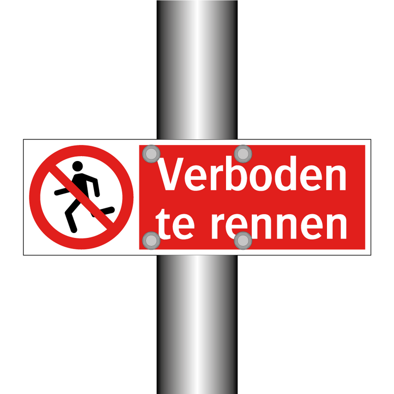 Verboden te rennen