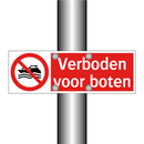 Verboden voor boten