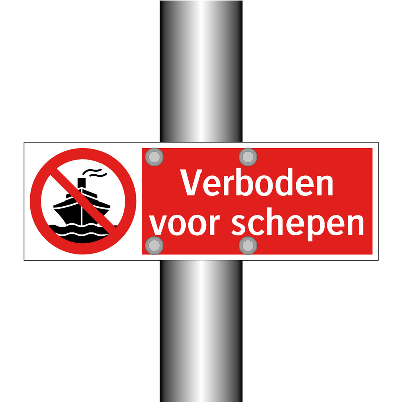 Verboden voor schepen