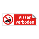 Vissen verboden