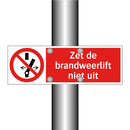 Zet de brandweerlift niet uit