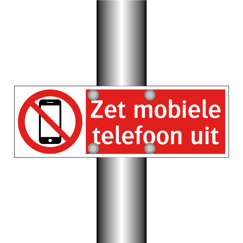 Zet mobiele telefoon uit