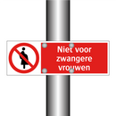 Niet voor zwangere vrouwen