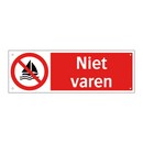 Niet varen