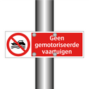 Geen gemotoriseerde vaartuigen