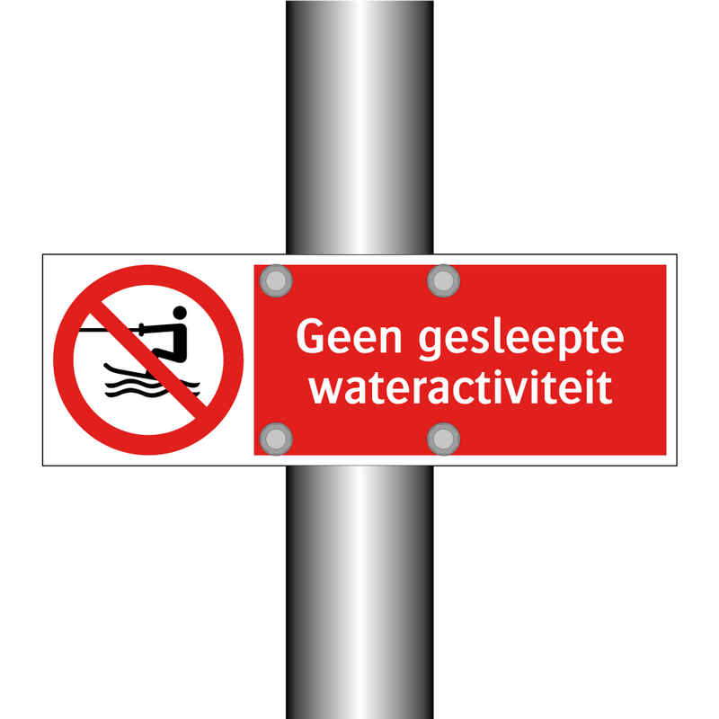 Geen gesleepte wateractiviteit