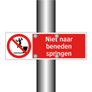 Niet naar beneden springen