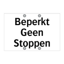 Beperkt Geen Stoppen