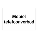 Mobiel telefoonverbod