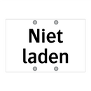 Niet laden