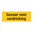 Gevaar voor verdrinking