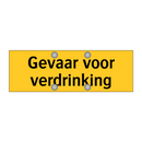 Gevaar voor verdrinking