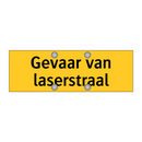 Gevaar van laserstraal