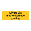 Gevaar van niet-ioniserende straling