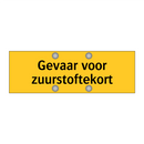 Gevaar voor zuurstoftekort