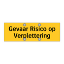 Gevaar Risico op Verplettering